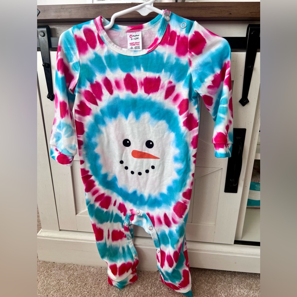 PatPat long sleeve snowman romper